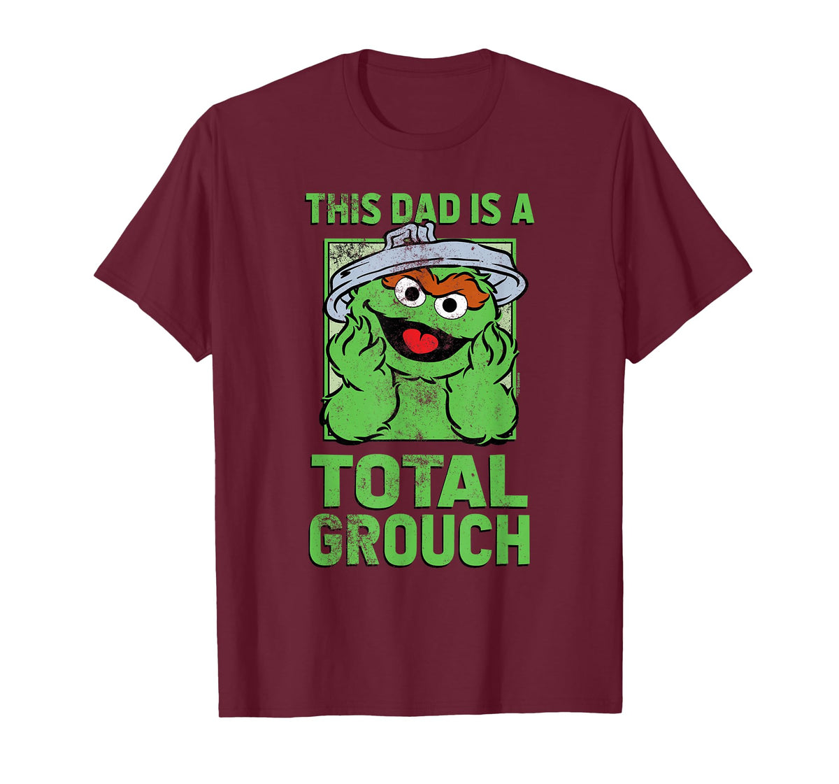 Sesame Street Father's Day Total Grouch Dad T-Shirt
