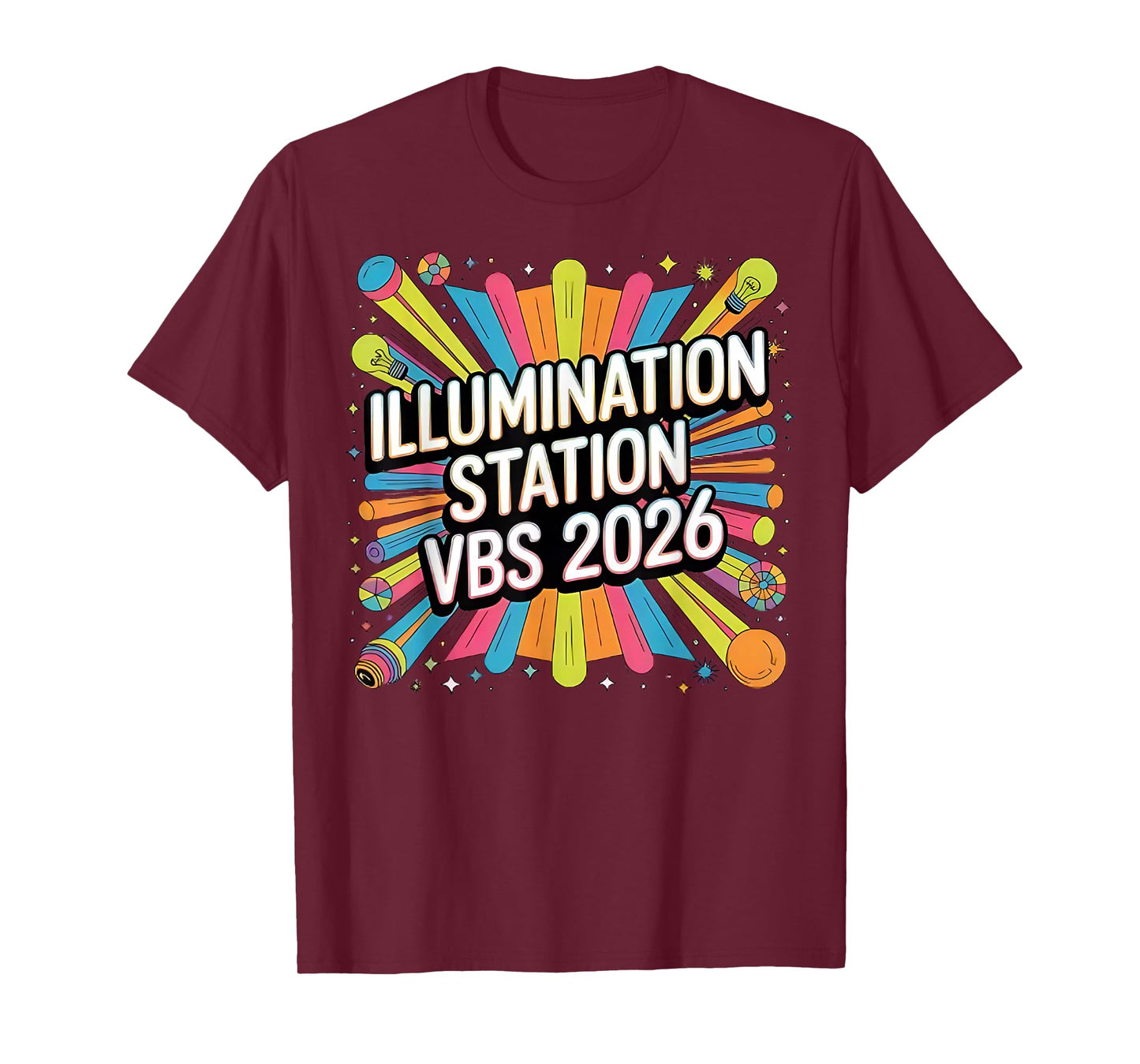 Illumination Station VBS 2026 Vaction Bible School Jesus T-Shirt