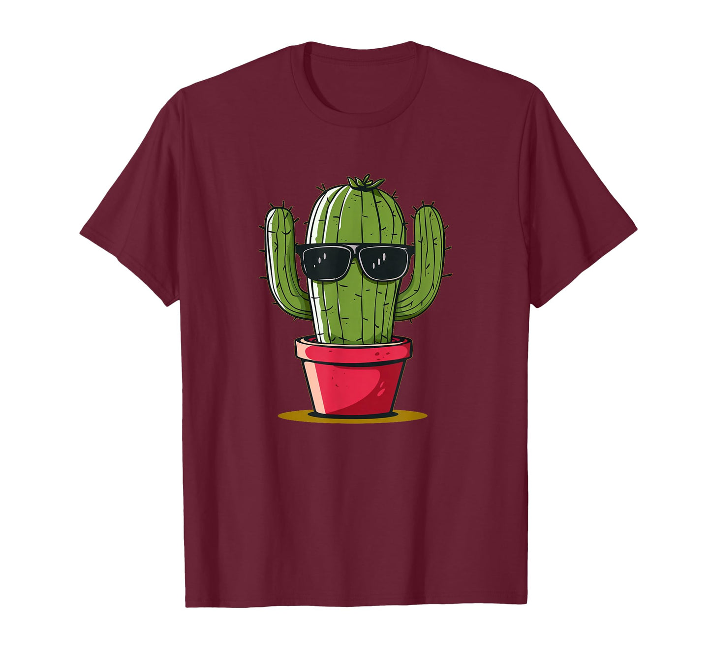 Awesome Sunglasses Cactus for Man and Woman T-Shirt