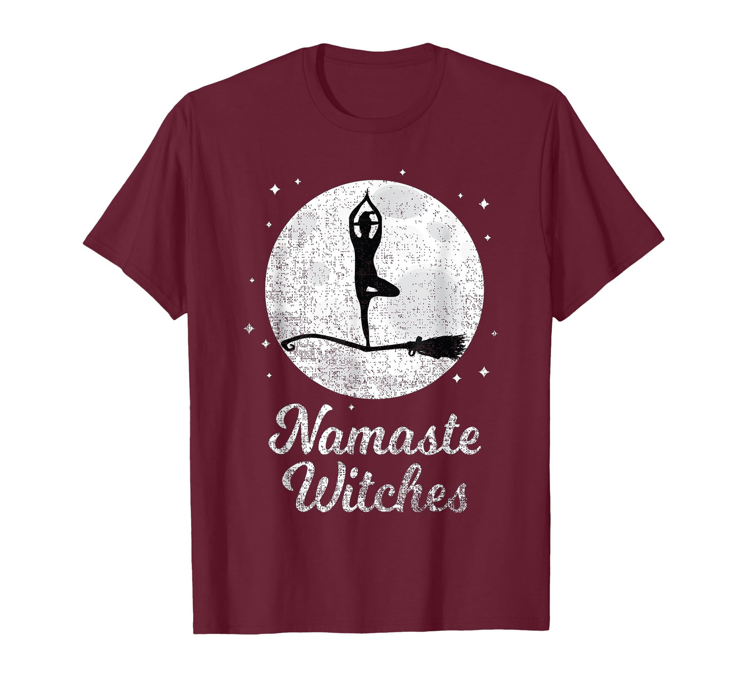 Namaste Witches Halloween Yoga Lover T-Shirt