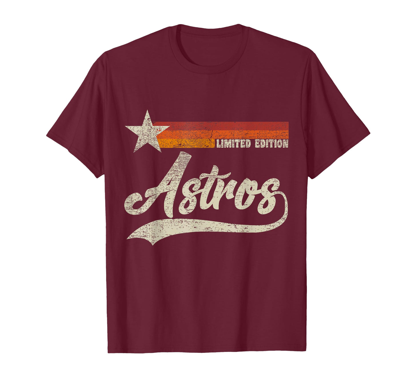 Vintage Astros Retro Style 70s 80s First Name T-Shirt