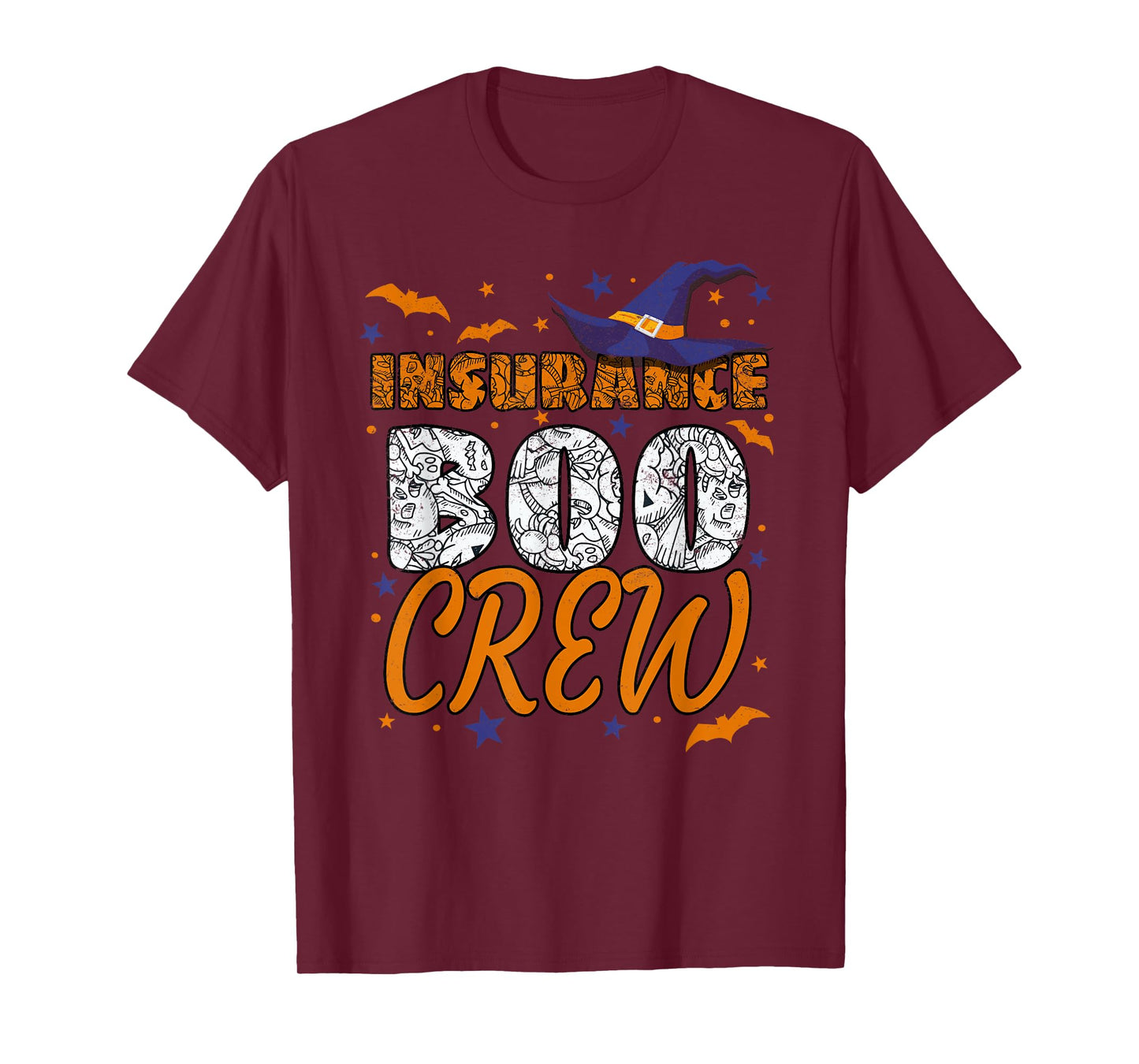 Insurance Boo Crew Halloween Insurance Agent Matching T-Shirt