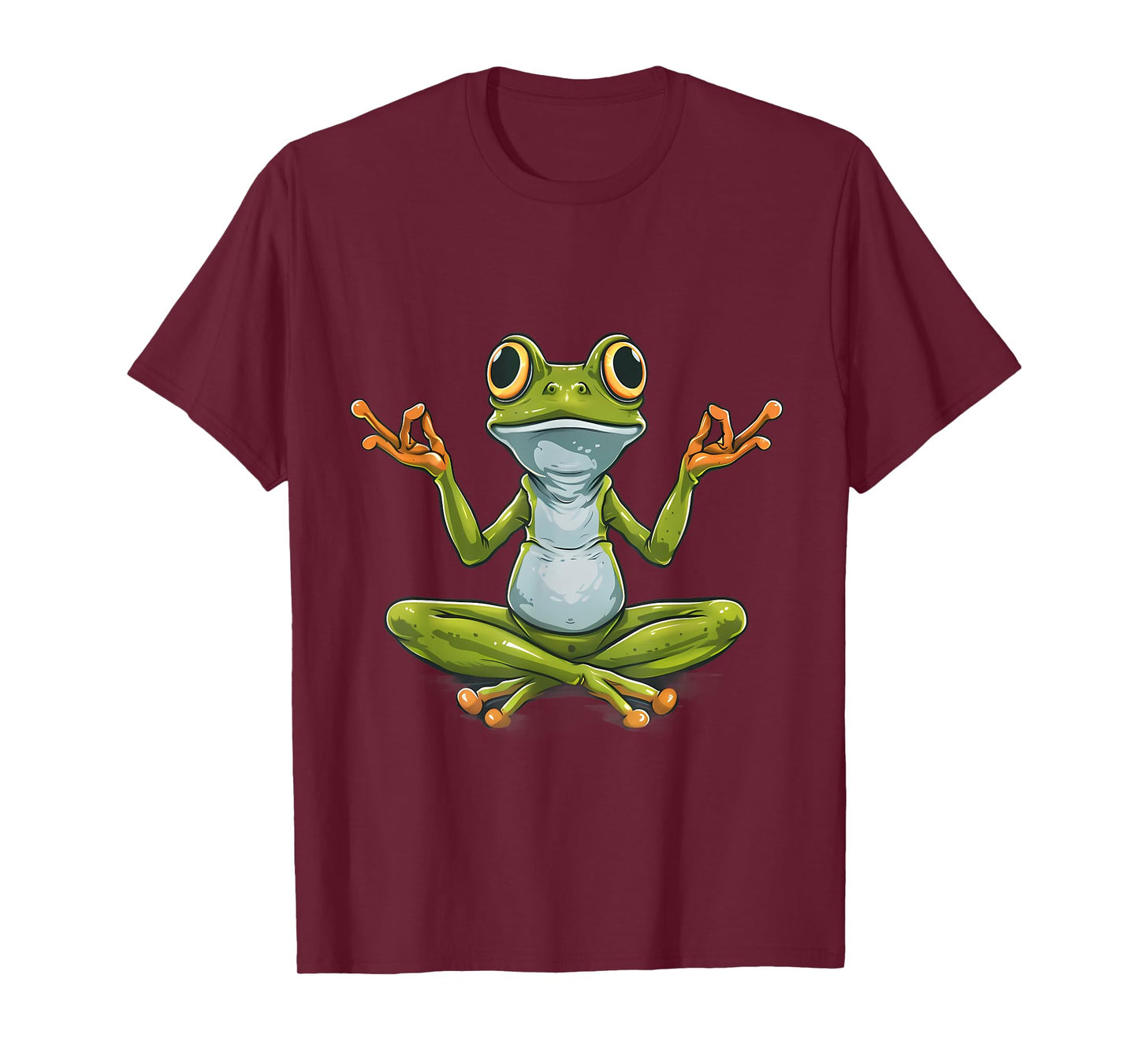 Meditation Frog Toad Spirituality Yoga Zen Buddha Buddhist T-Shirt