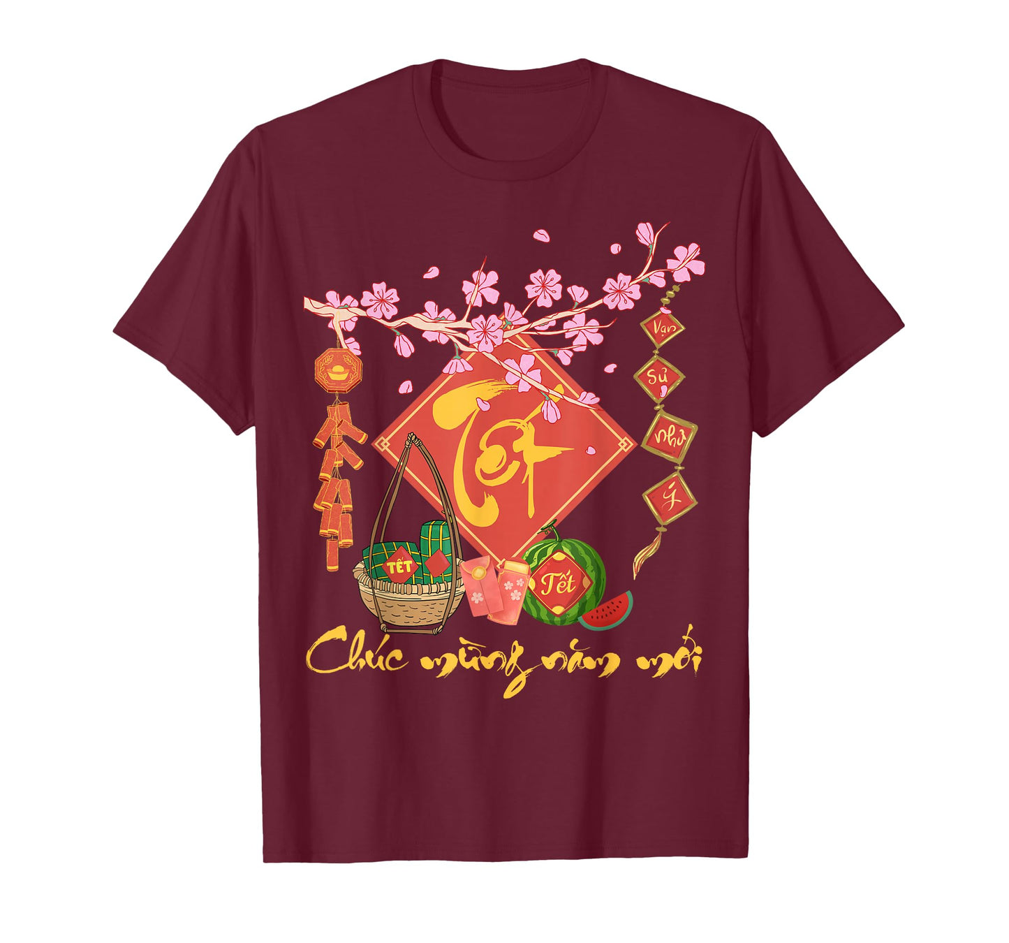 Vietnamese Lunar New Year 2026 TET Viet Chuc Mung NAM Moi T-Shirt