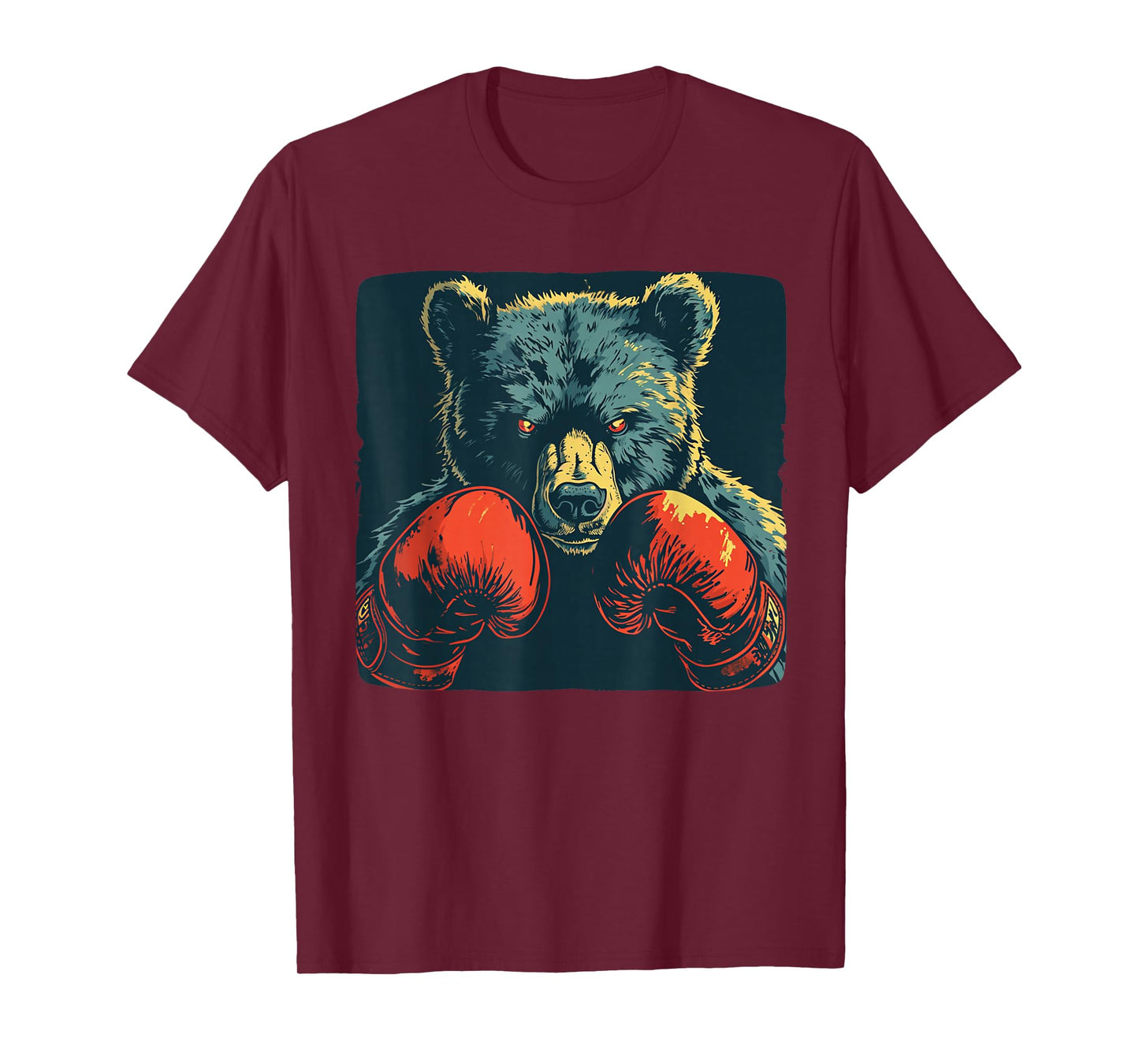 Funny boxing bear for sport boys and girls T-Shirt