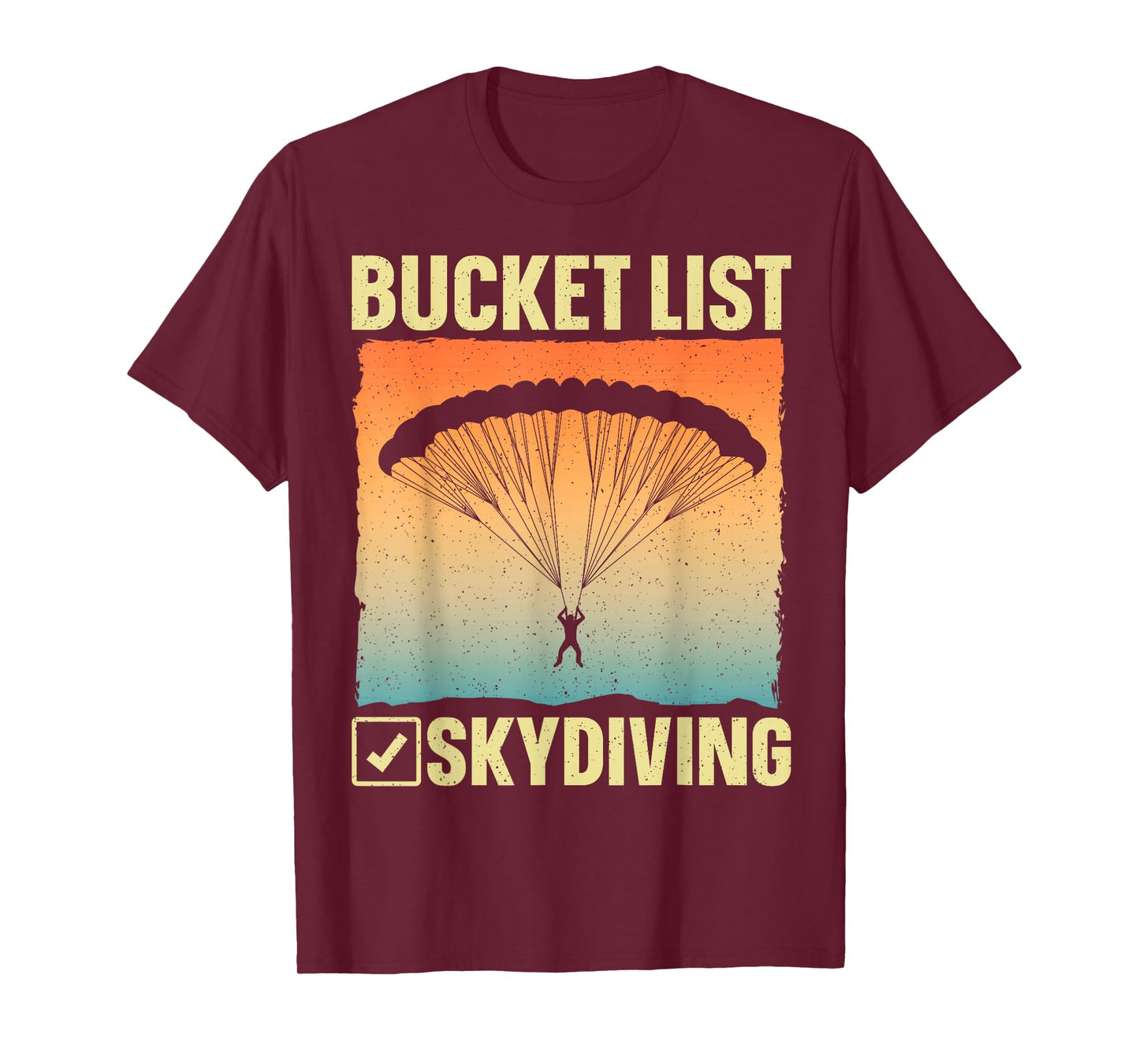 Funny Skydiving Art For Men Women Skydiver Sky Diving Lover T-Shirt