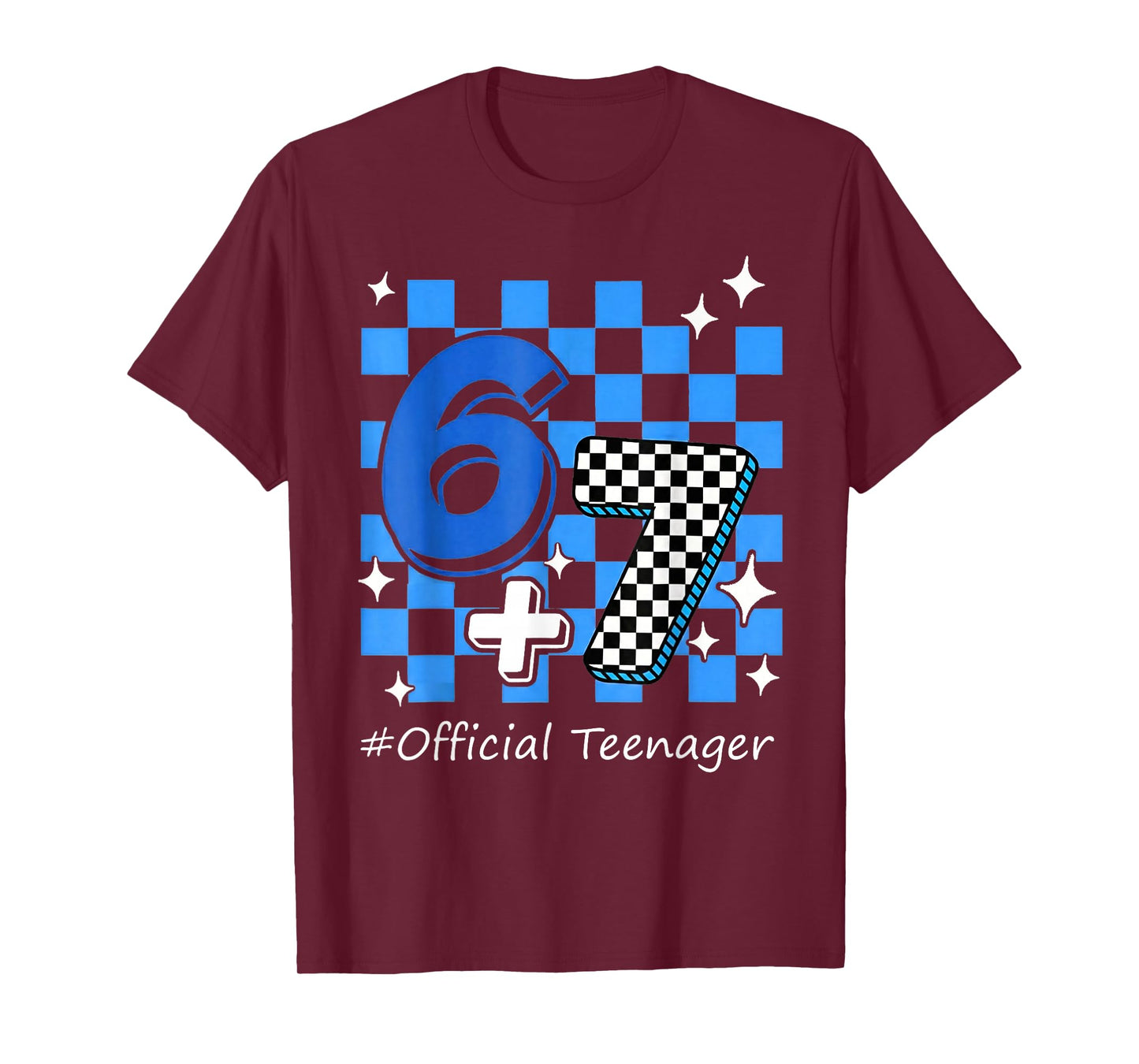 13th Birthday Official Teenager 6+7 Teen Birthday Boys Kids T-Shirt