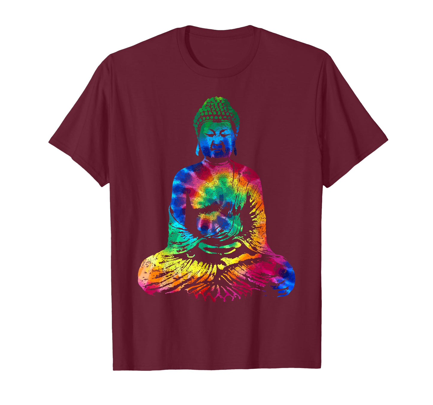 Buddha Tie Dye Vintage Yoga Yogi Buddhist T-Shirt