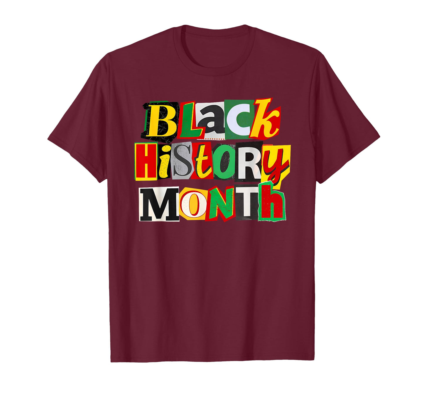 Black History Month African Roots Melanin Black Pride Africa T-Shirt