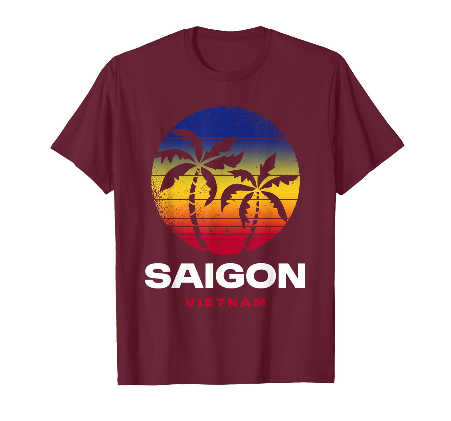 Saigon Vietnam Ho Chi Minh City Retro 80s Style T-Shirt