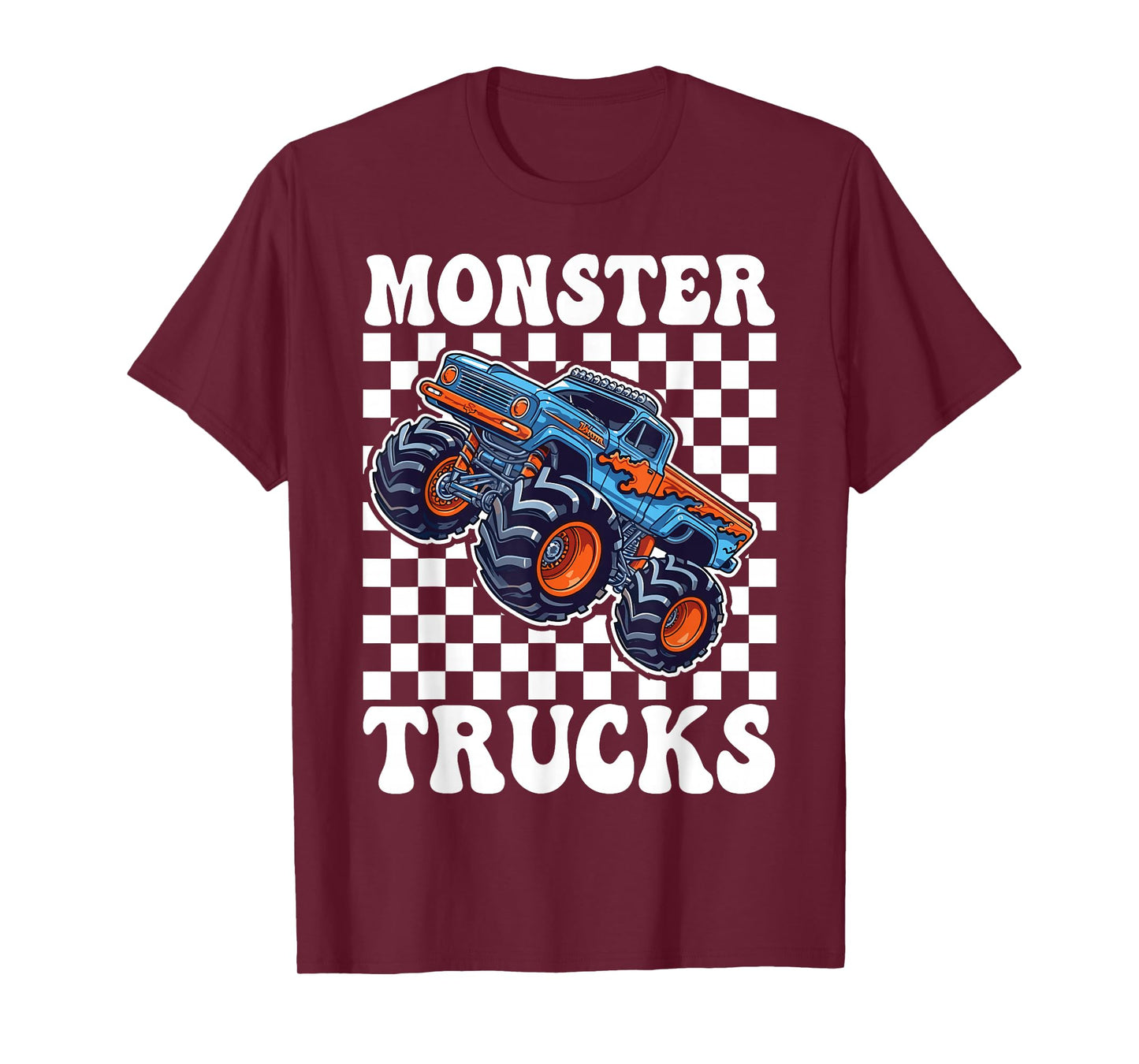 Monster Truck Birthday for Toddlers Youth & Adults T-Shirt