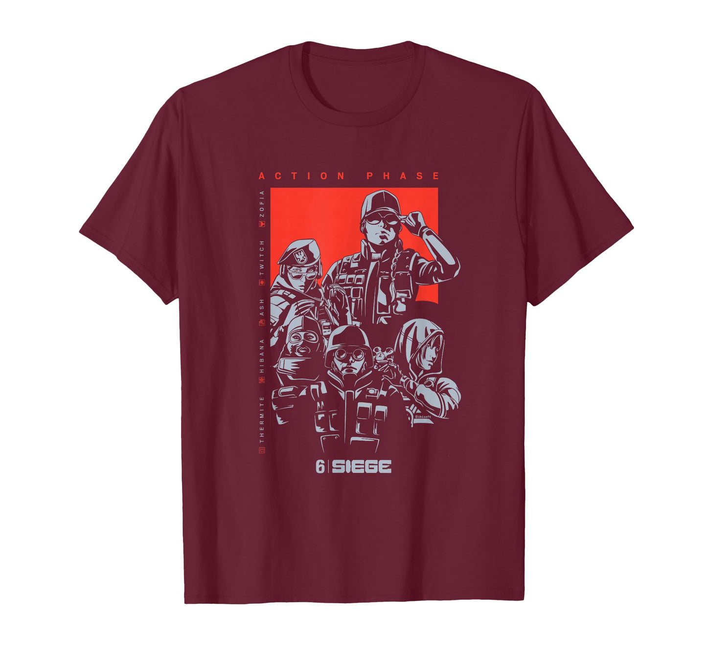 Rainbow 6 Siege Action Officially Licensed T-Shirt