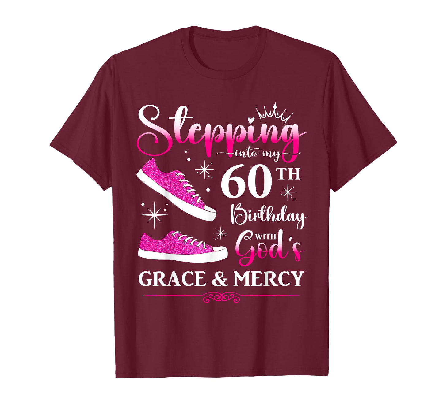 60th Birthday sixty 60 Years Old Bday Party Funny Womens BD T-Shirt