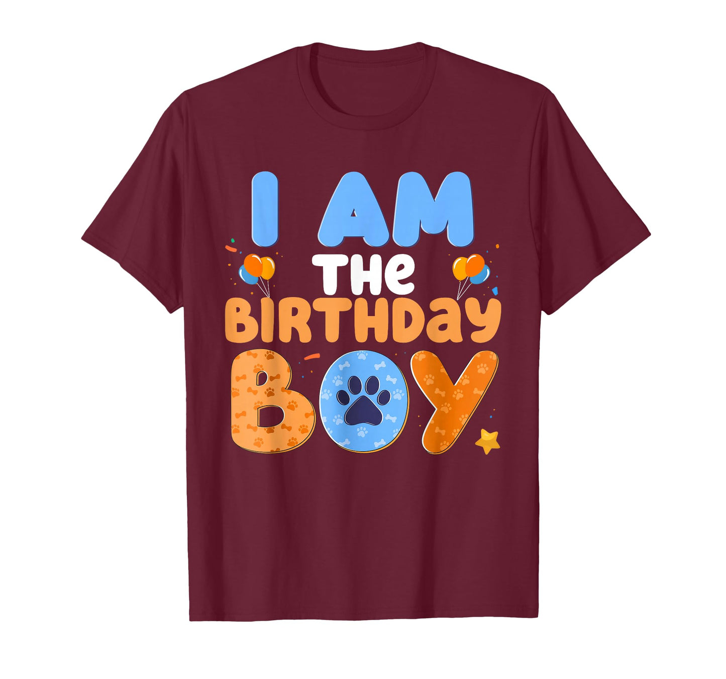 I'm The Birthday Boy Dog Lover Family Matching T-Shirt