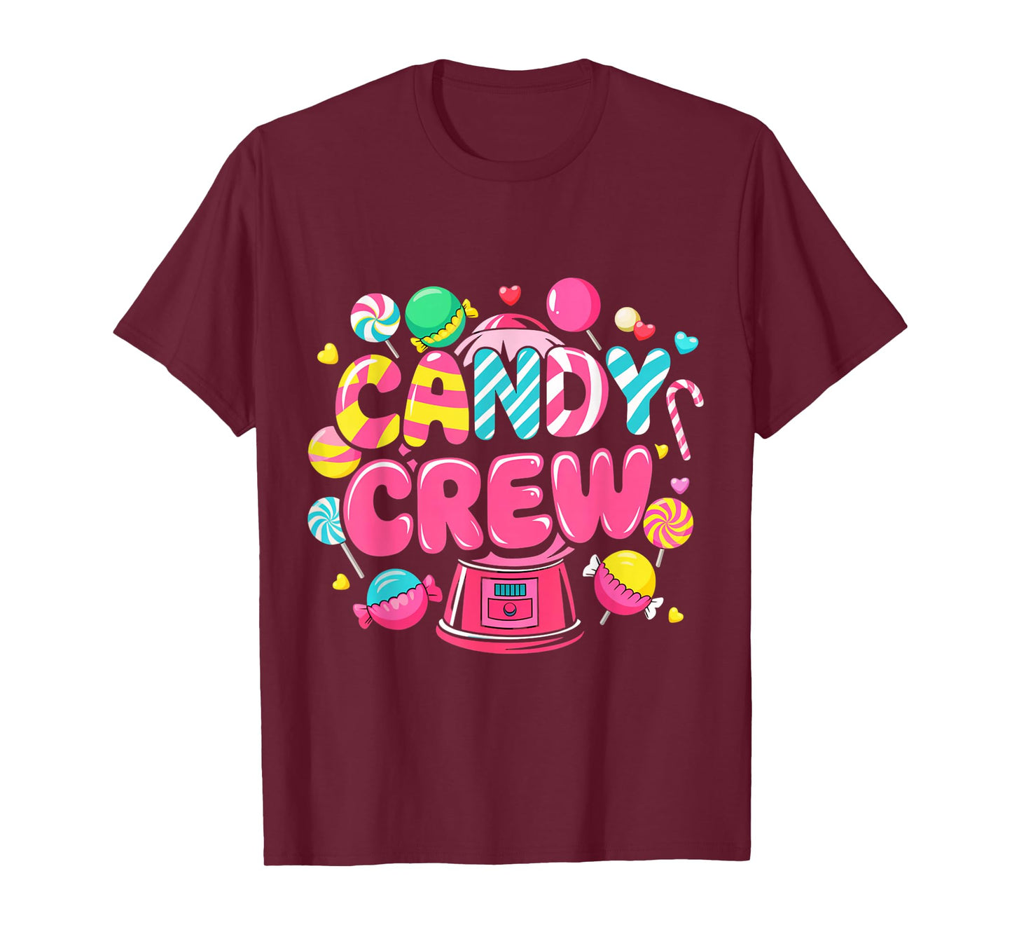 Candy Land Candy Crew Decorations Sweetie Candy Squad Party T-Shirt