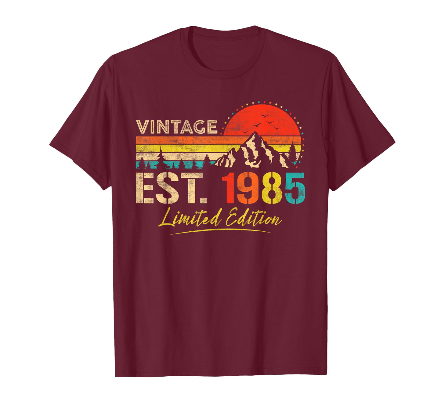 Vintage Est 1985 Limited Edition Classic 1985 Men and Women T-Shirt