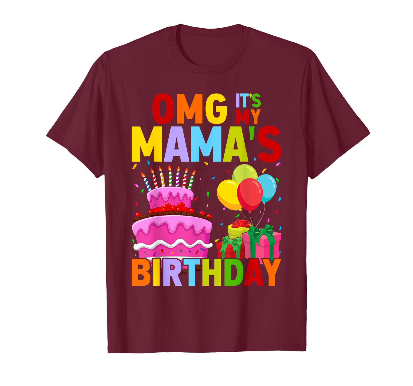 It's My Birthday Mama Family Happy T-Shirt