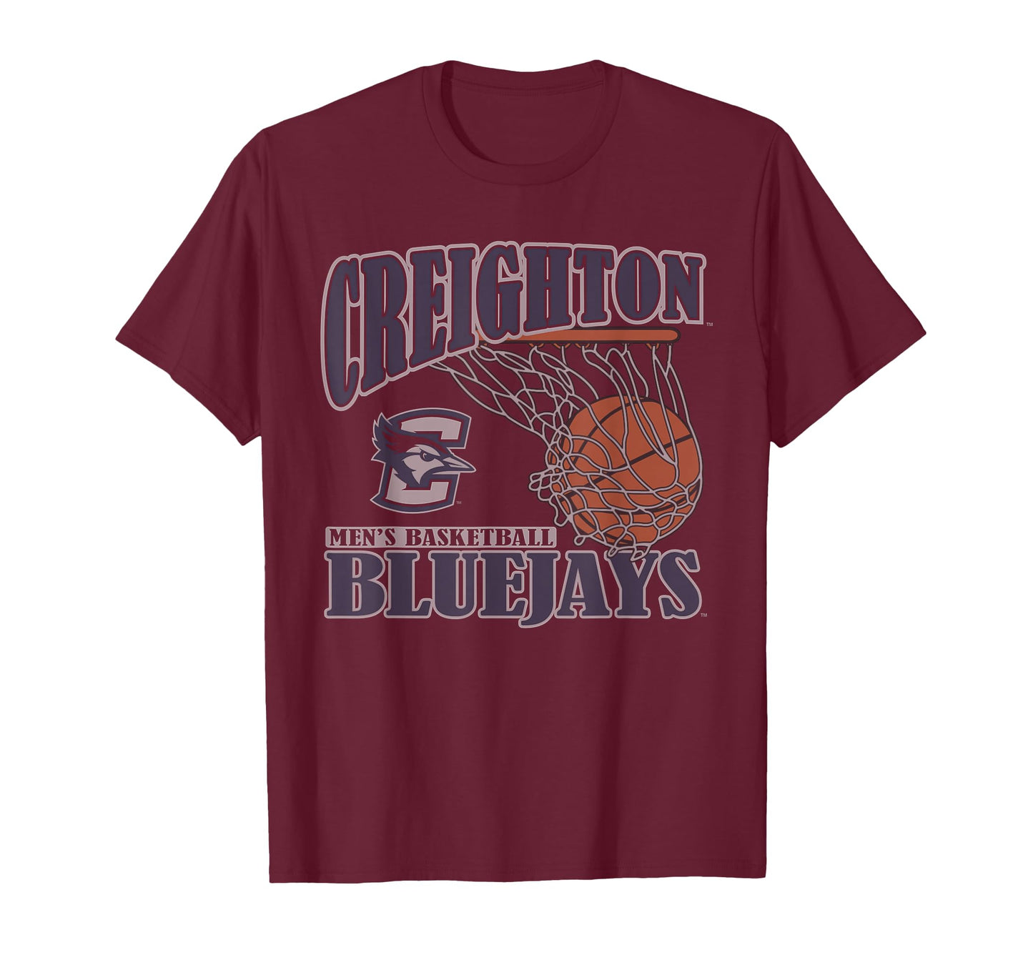 Creighton Bluejays Men's Basketball Vintage Lift T-Shirt