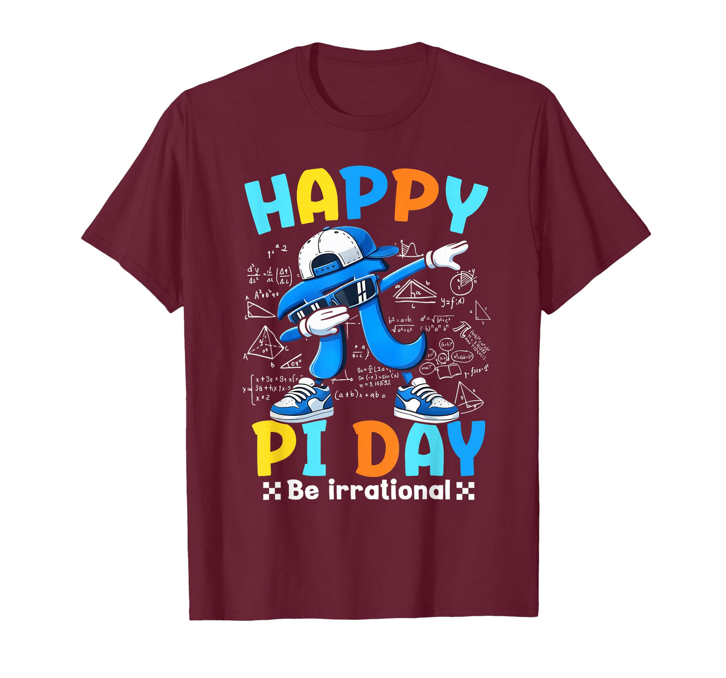 Pi Shirt Math Teacher Student Funny 3.14 Pie Happy Pi Day T-Shirt