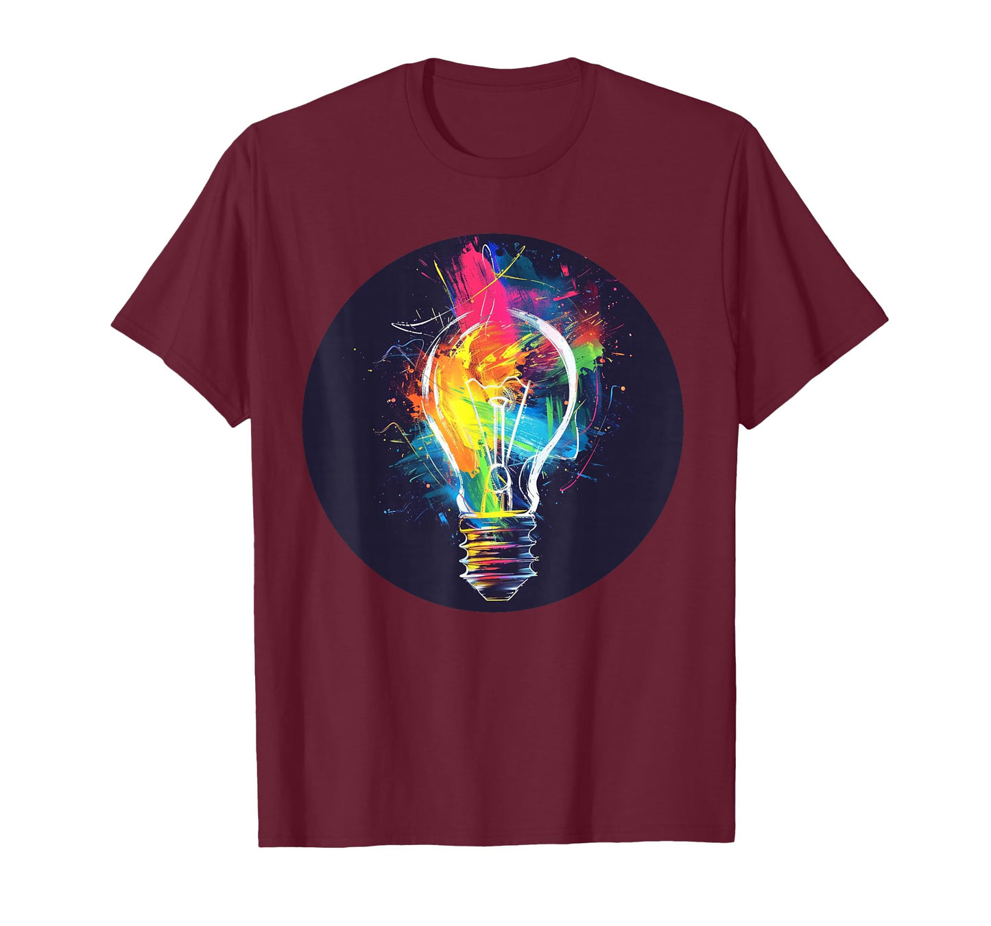 Cool multicolor Light Bulb Costume for Boys and Girls T-Shirt