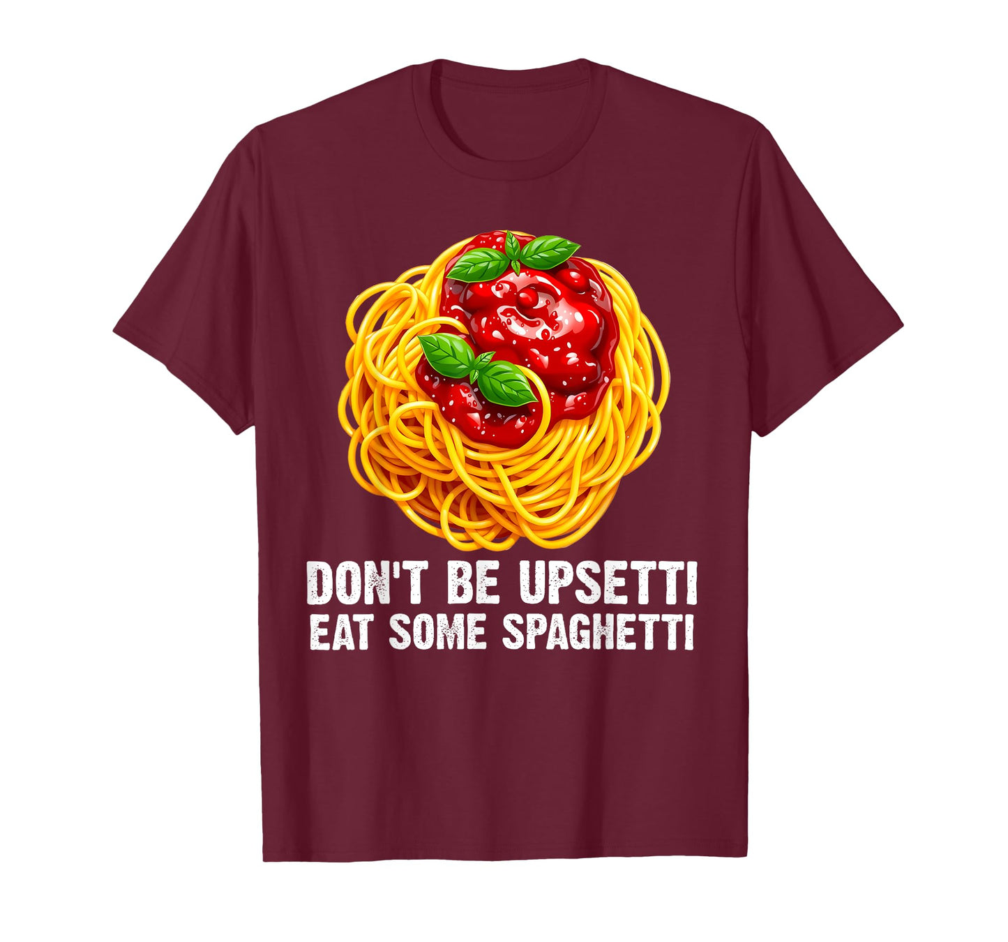 Best Spaghetti Design For Men Women Kids Italian Pasta Lover T-Shirt
