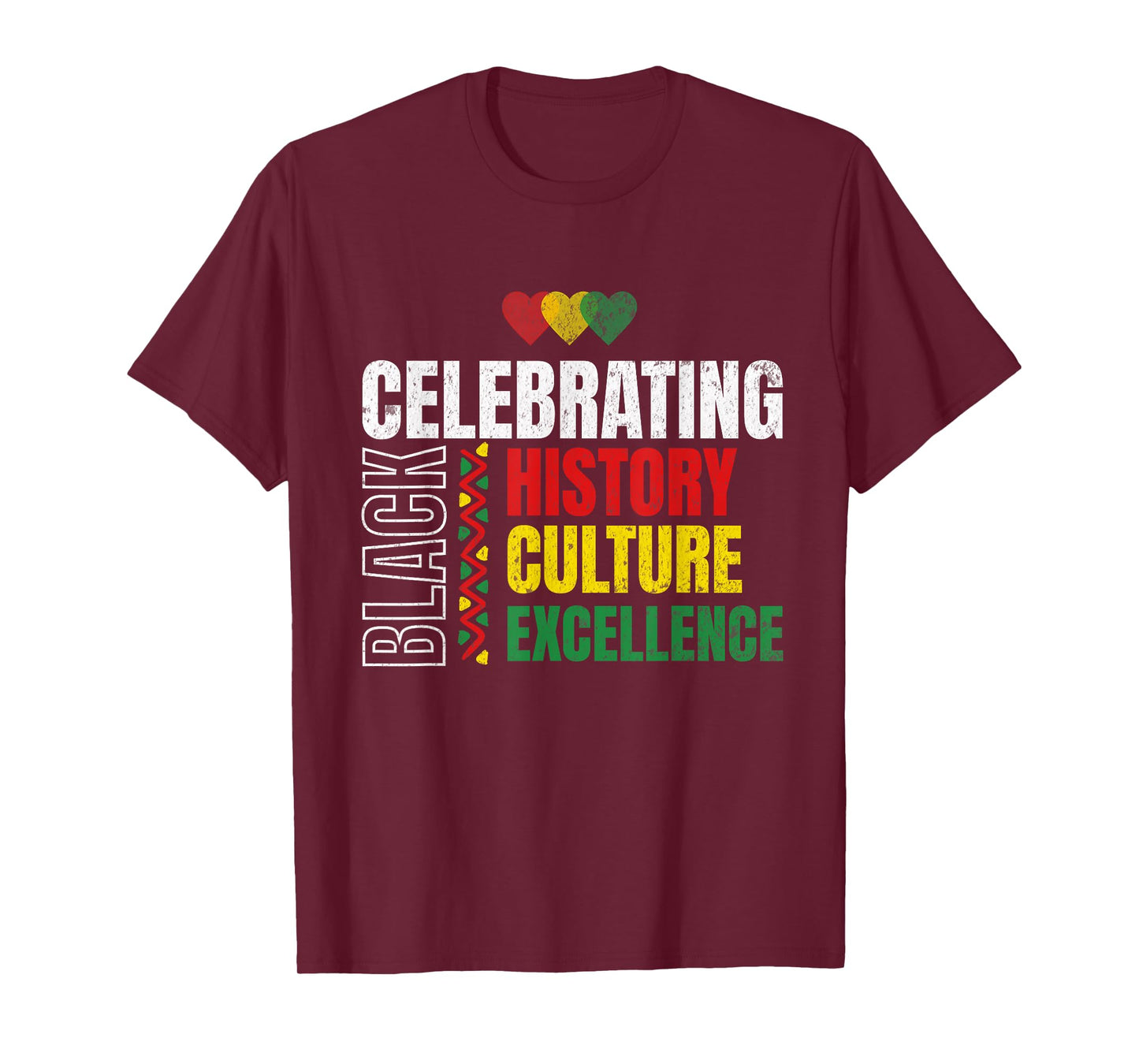 Celebrating Black History Month African Afro T-Shirt