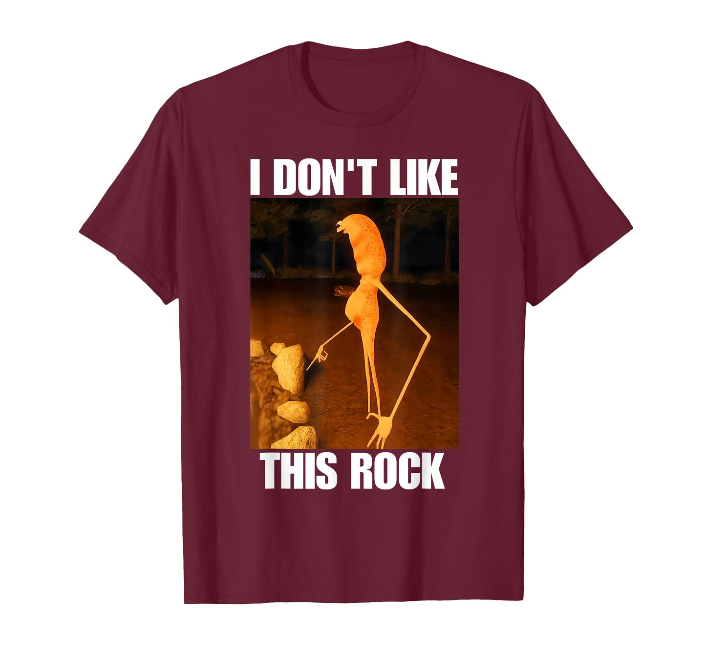 Marcus The Worm I Don't Like This Rock T-Shirt