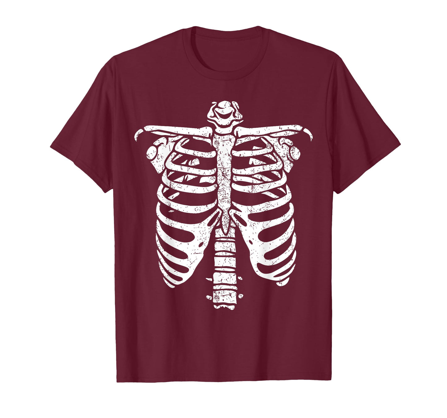 Skeleton Rib Cage Gifts Men Women Halloween Costume Skeleton T-Shirt