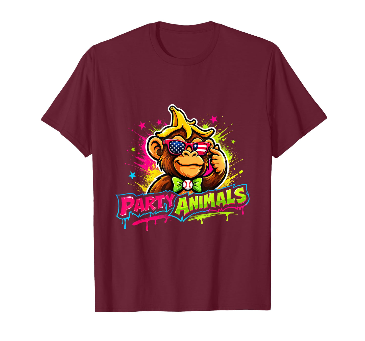 Party Animals Baseball Jersey T-Shirt