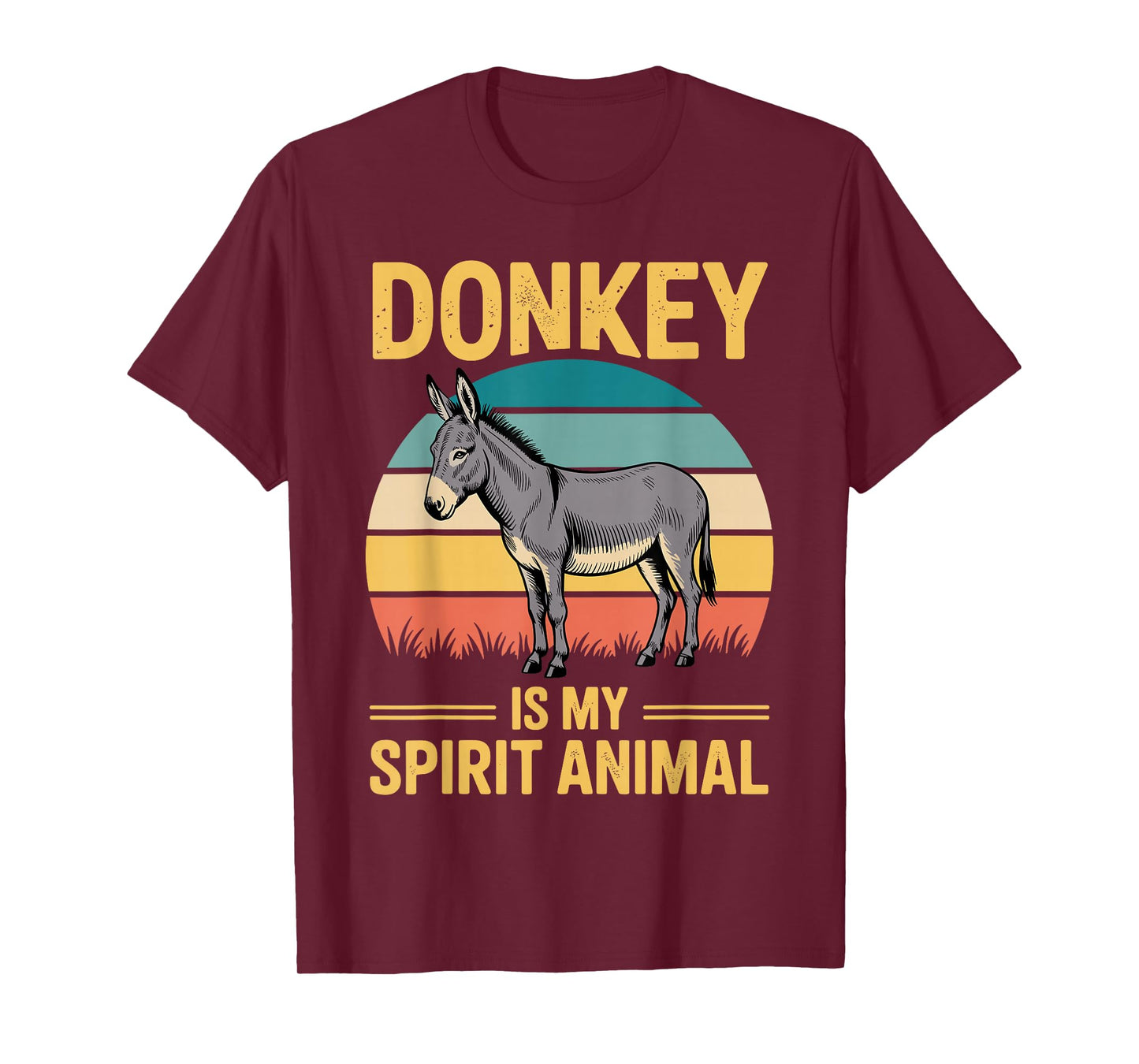 Cute Donkey Design for Men Women Pet Animal Donkey Lovers T-Shirt