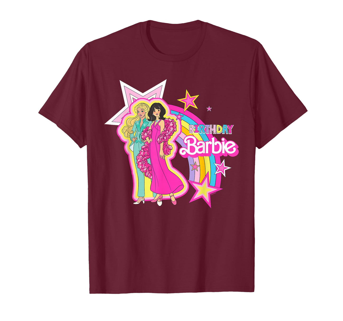 Barbie - Birthday Barbie Rainbow T-Shirt