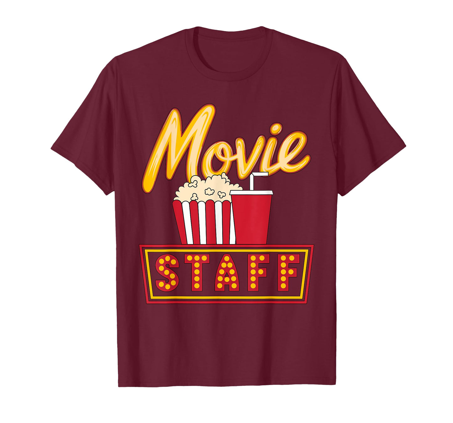 Movie Staff Movie Night Cinema T-Shirt
