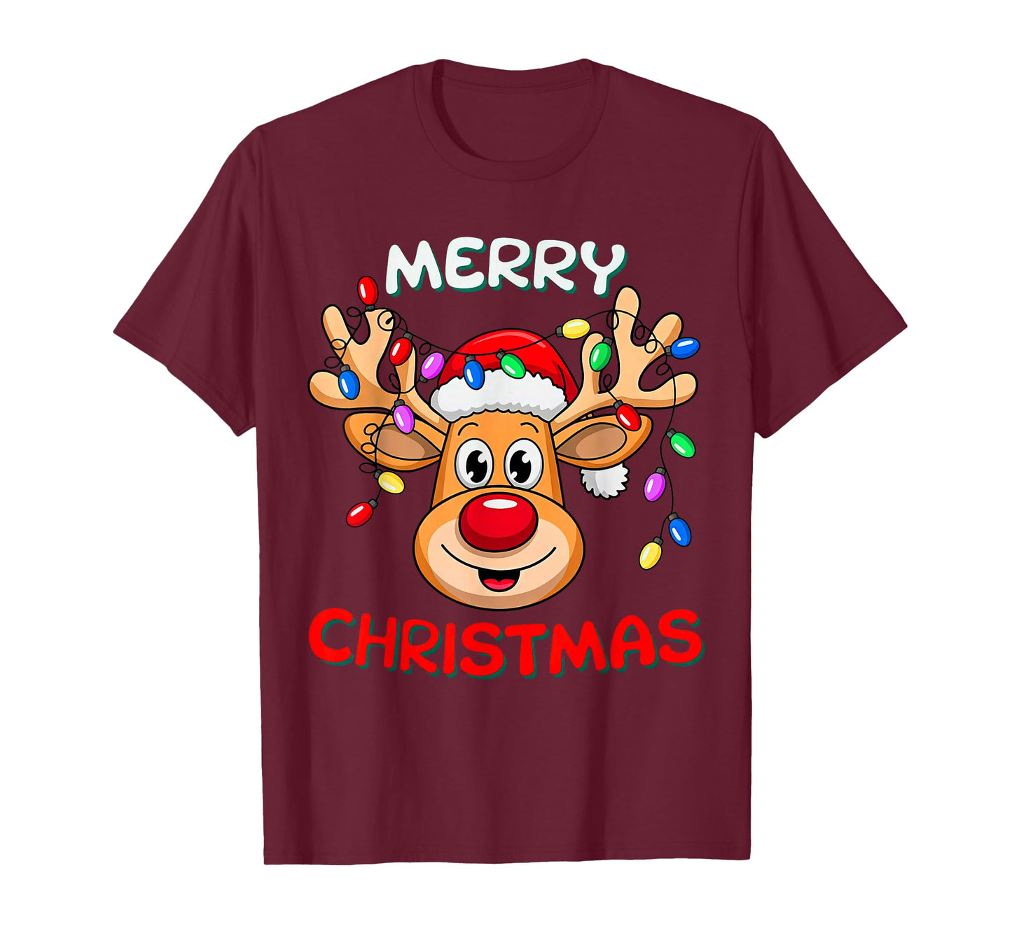 Reindeer Merry Christmas T-Shirt