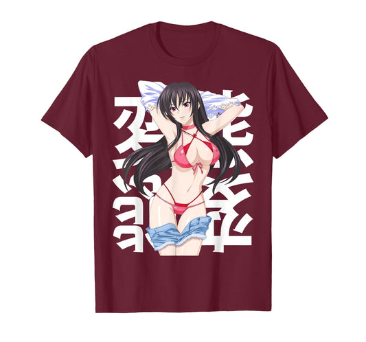 Anime Lewd Summer Mommy Submissive Waifu Otaku Japanese T-Shirt