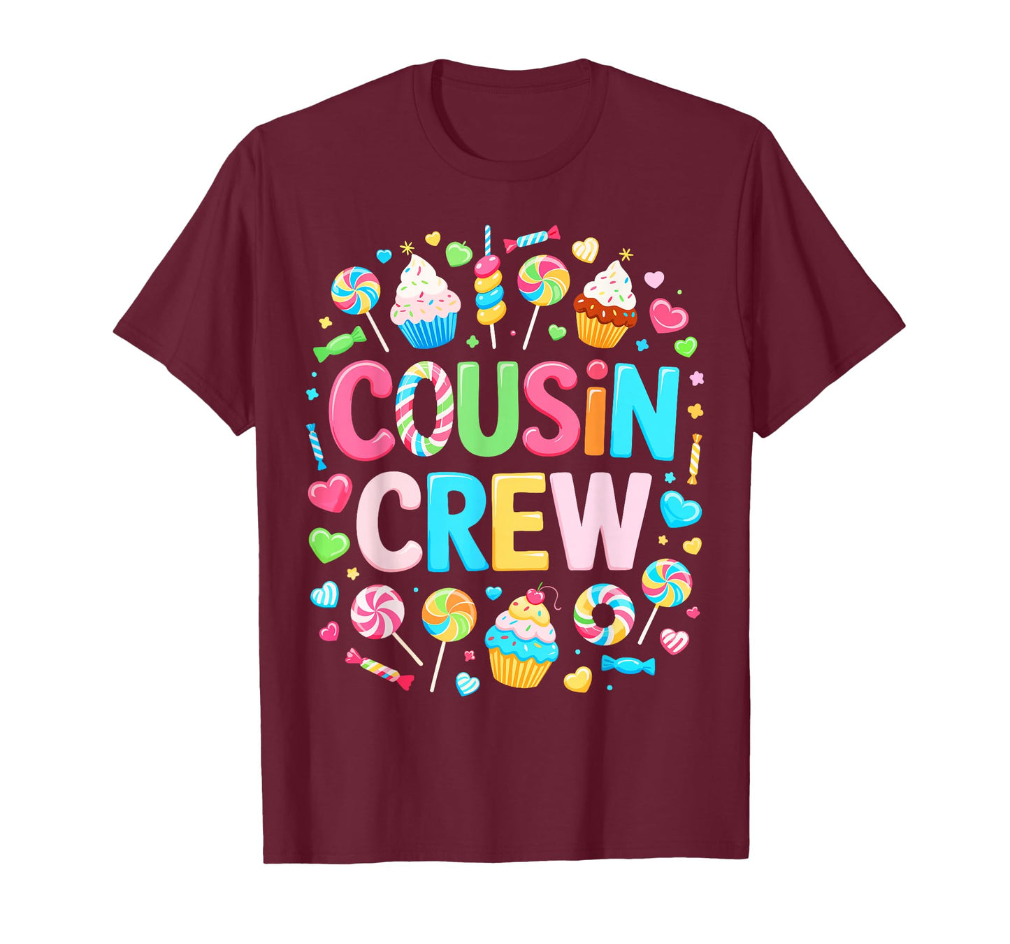 Cousin Crew Shirt Adults Kids Matching Cousin Giving T-Shirt