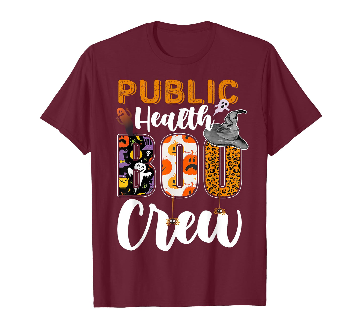 Public Health Boo Crew Halloween Matching Nurse T-Shirt