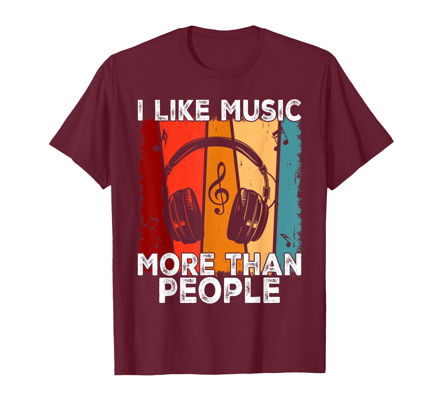 I Like Music More Than People T-Shirt