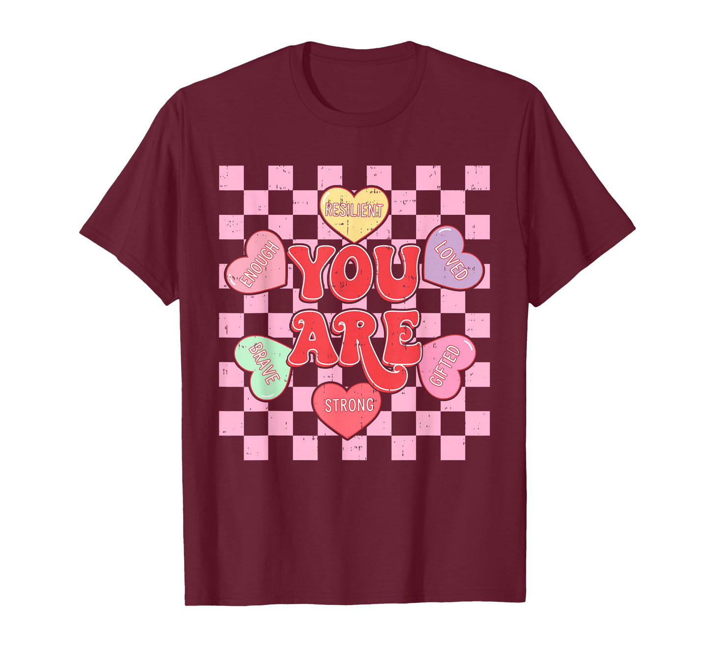 Hearts You are Valentines Day for Men Women Teachers Kids T-Shirt