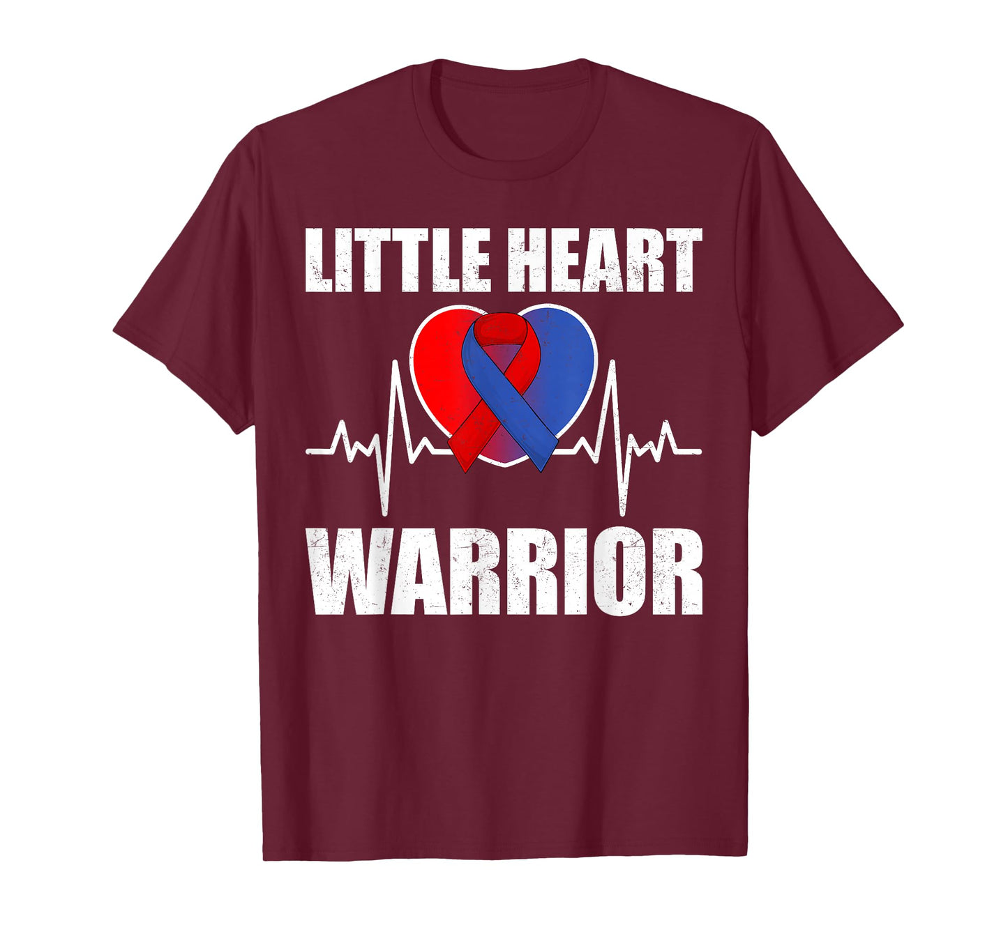 Little Heart Warrior CHD Congenital Heart Defect Awareness T-Shirt