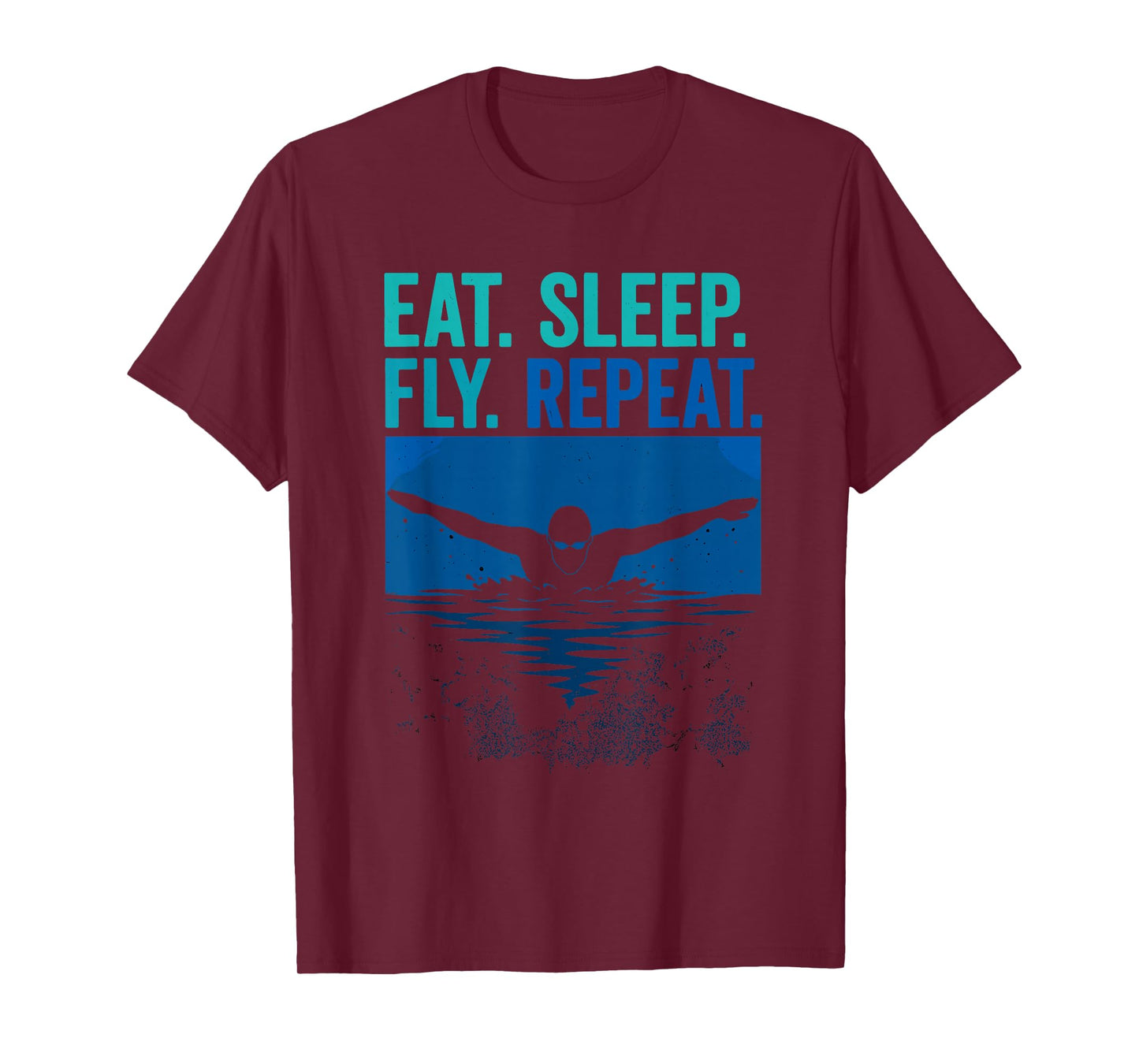 Swimmer Shirt Boys Girls Women Men's Swim Shirt T-Shirt