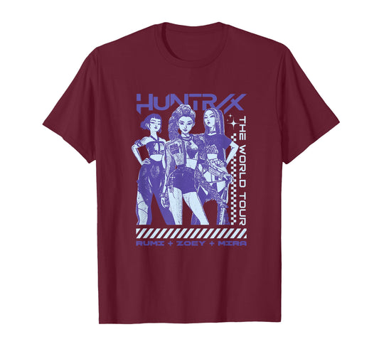 Kpop Demon Hunters The World Tour Officially Licensed T-Shirt