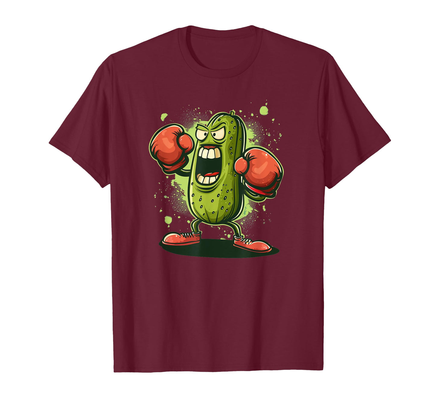 Pretty funny Pickle Outfit with boxing Gloves T-Shirt