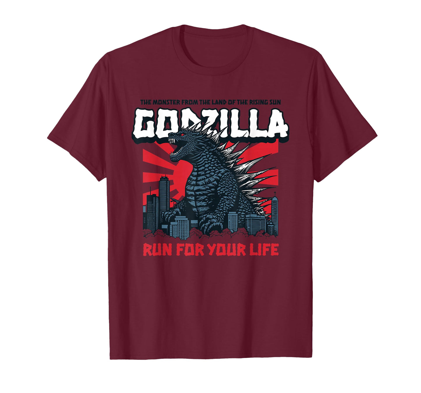 Monster - Godzilla Run for Your Life T-Shirt