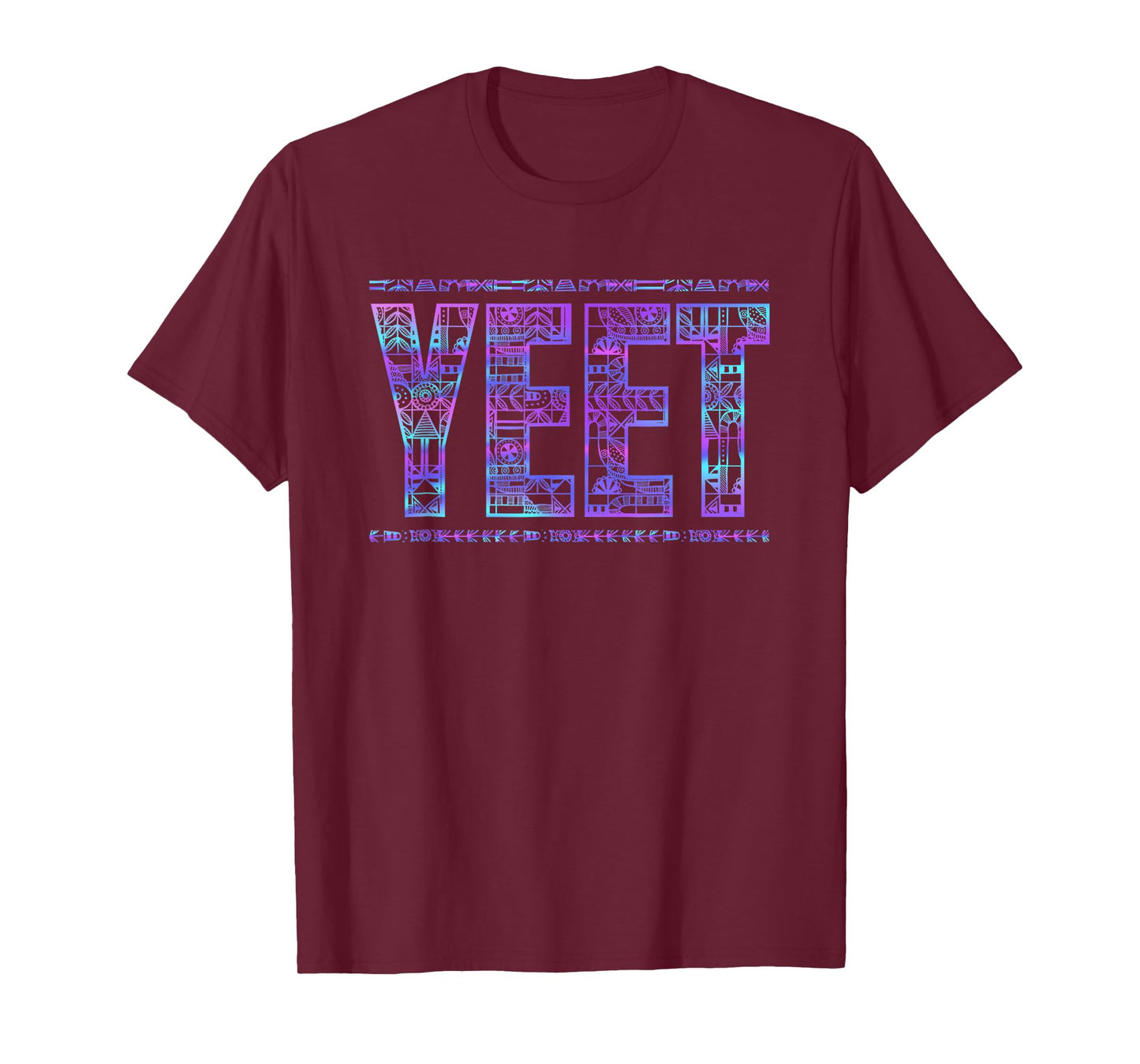 Yeet Tribal Vintage Funny Saying Meme Slang Women Youth T-Shirt