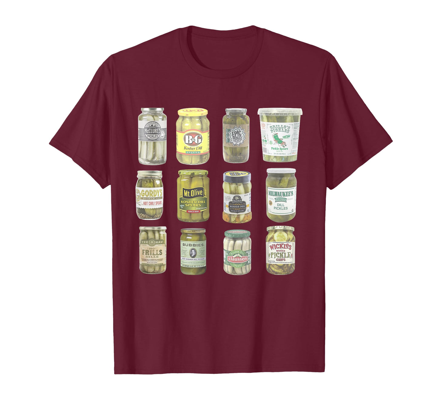 Vintage Canned Pickles Lovers T-Shirt