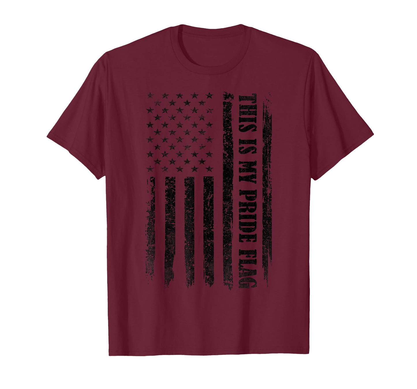 This is My Pride Flag USA American 4th of July Patriotic T-Shirt