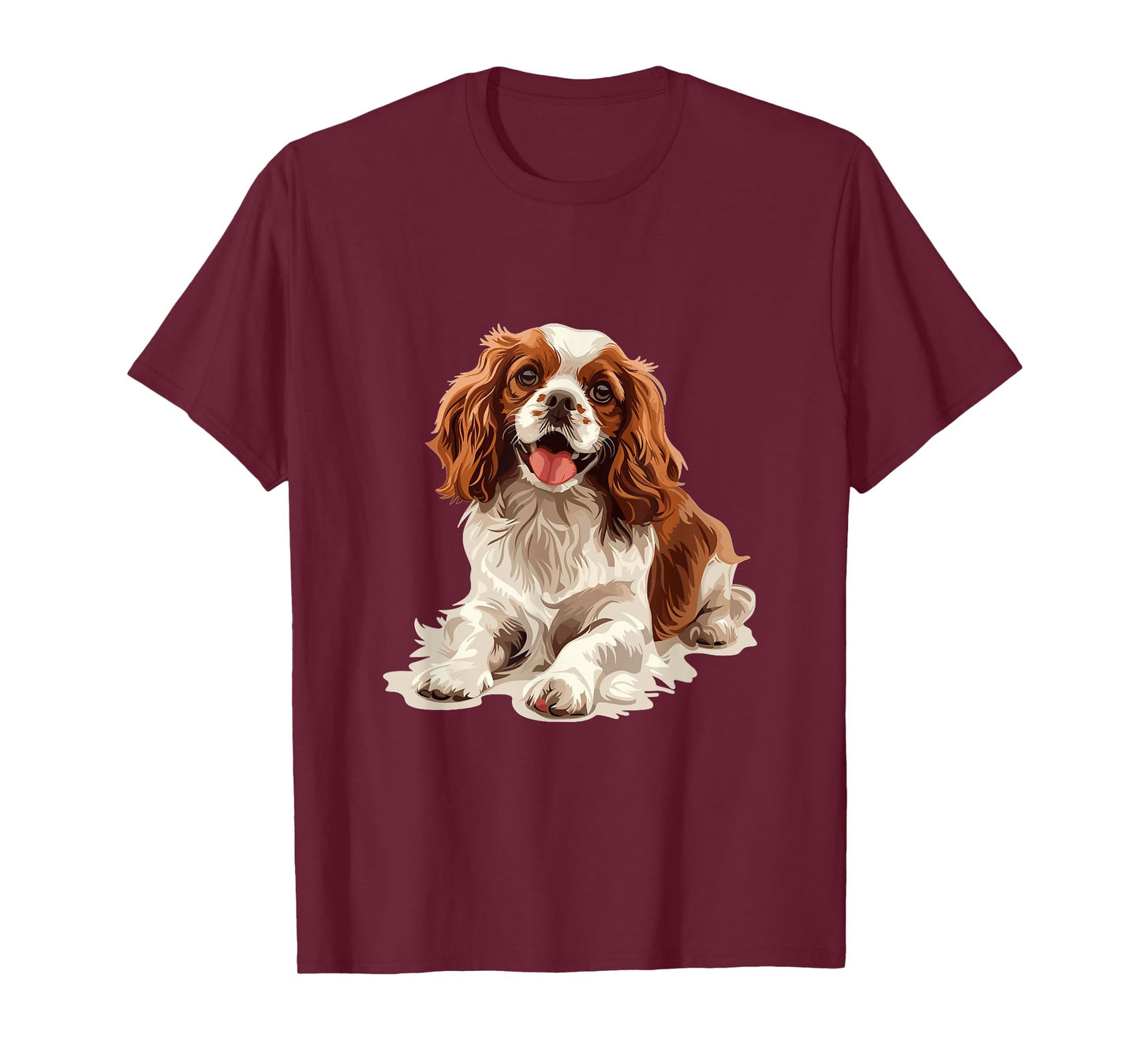 Cavalier King Charles Spaniel Dog Breed Graphic Men Women Girls Kids T-Shirt