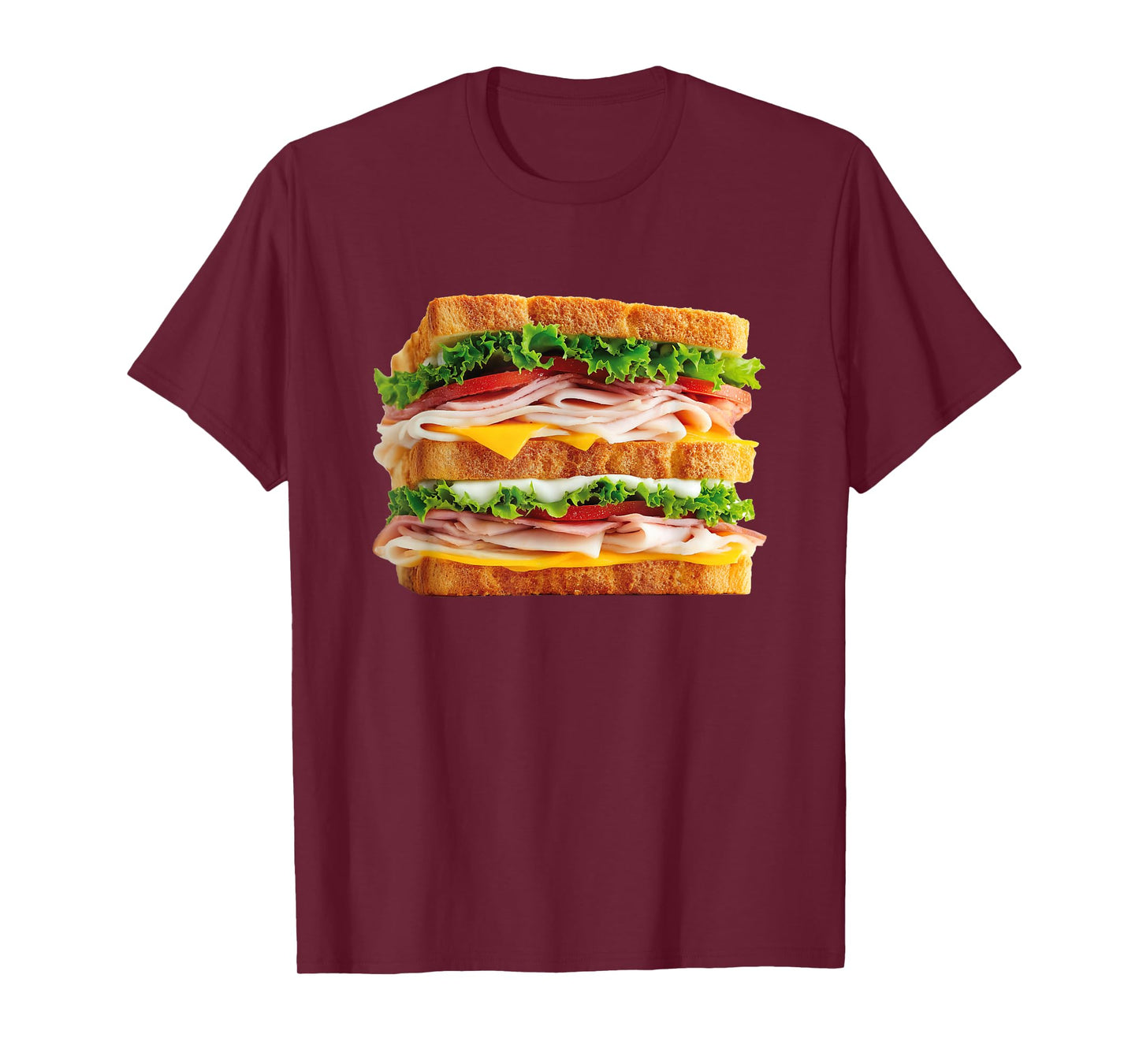 Sandwich Funny Food Costume Halloween Bread Graphic T-Shirt