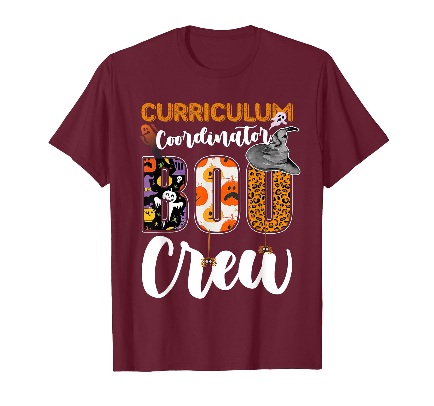 Curriculum Coordinator Boo Crew Halloween Matching T-Shirt