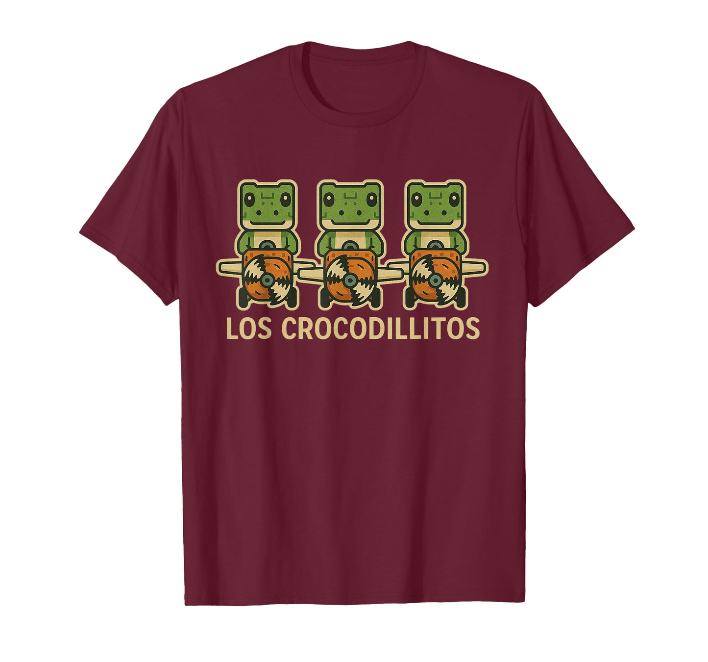 Los Crocodillitos - Bombardilo Crocodilitos Brainrot Kids T-Shirt